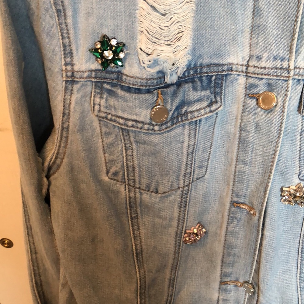 Embellished Jean Jacket - Picture 4 of 4